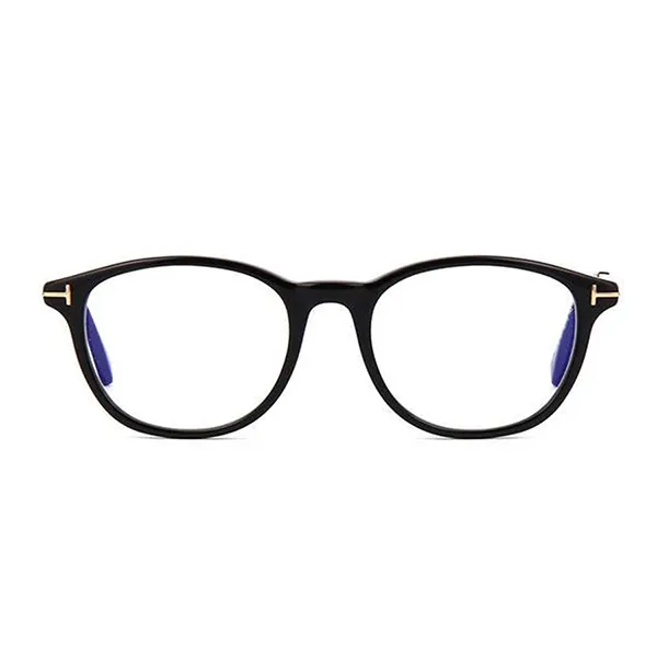 Kính Mắt Cận Nam Tom Ford Eyeglasses TF 5553-B 001 Màu Đen Xám - Kính mắt - Vua Hàng Hiệu