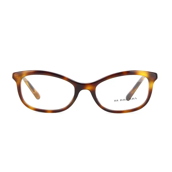 Kính Mắt Cận Nữ Burberry Demo Rectangular Ladies Eyeglasses BE2231 3316 Màu Havana Đậm