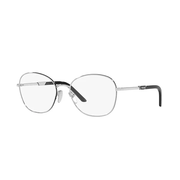 Kính Mắt Cận Nữ Prada Eyeglasses VPR64Y GAQ-1O1 Màu Bạc Đen