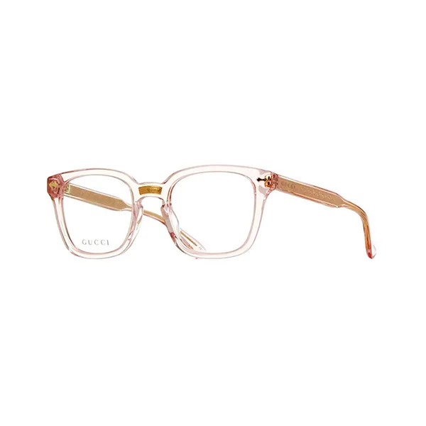 Kính Mắt Cận Unisex Gucci Glasses GG0184O 013 Màu Hồng Vàng