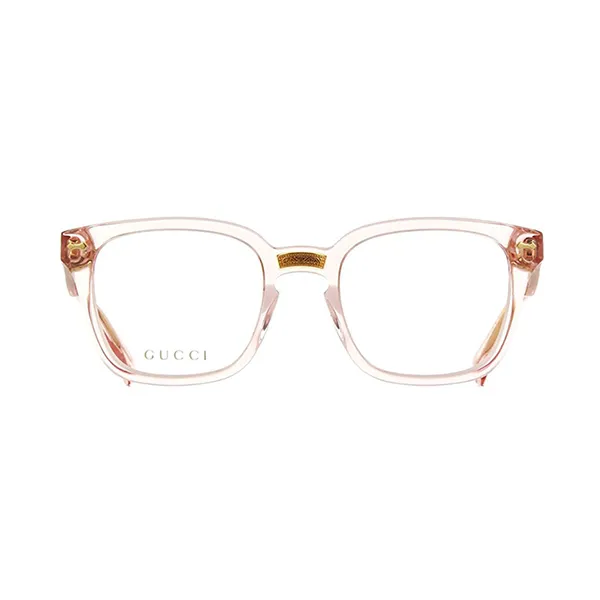 Kính Mắt Cận Unisex Gucci Glasses GG0184O 013 Màu Hồng Vàng
