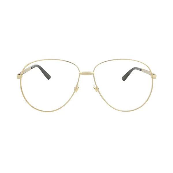 Kính Mắt Cận Unisex Gucci Pilot Sunglasses GG0138S 003 Màu Vàng Đen