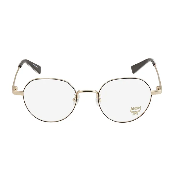 Kính Mắt Cận Unisex MCM Demo Round Eyeglasses MCM2116A 722 Màu Vàng Đen - Kính mắt - Vua Hàng Hiệu