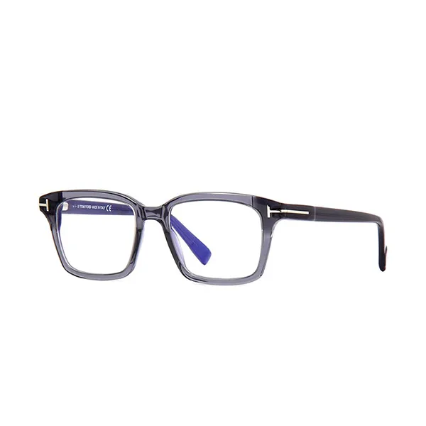 Kính Mắt Cận Unisex Tom Ford Eyeglasses TF5661-B 020 Gray Màu Xám Xanh - Kính mắt - Vua Hàng Hiệu