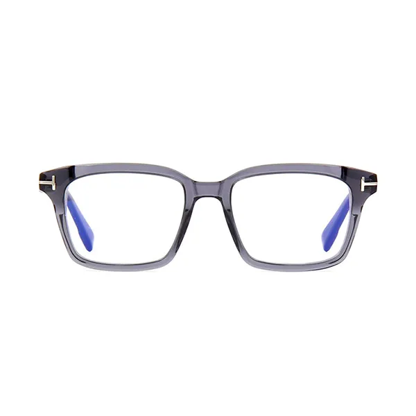 Kính Mắt Cận Unisex Tom Ford Eyeglasses TF5661-B 020 Gray Màu Xám Xanh - Kính mắt - Vua Hàng Hiệu