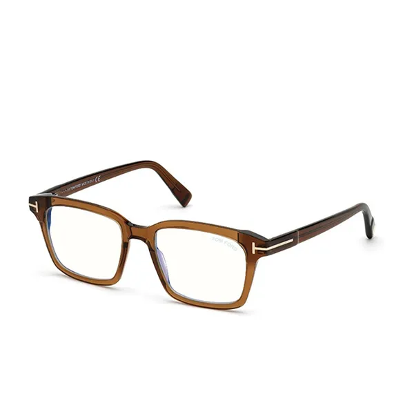 Kính Mắt Cận Unisex Tom Ford Eyeglasses TF5661-B 048 Màu Nâu - Kính mắt - Vua Hàng Hiệu