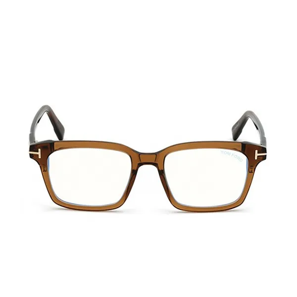Kính Mắt Cận Unisex Tom Ford Eyeglasses TF5661-B 048 Màu Nâu - Kính mắt - Vua Hàng Hiệu