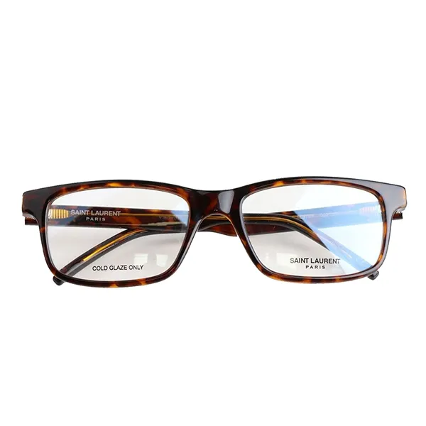 Kính Mắt Cận Unisex Yves Saint Laurent YSL SL319/F 003 Transparent Eyeglasses Màu Havana Đậm