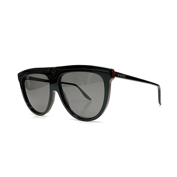 Kính Mát Nữ Gucci Grey Browline Ladies Sunglasses GG0732S 001 Màu Xám Đen - 3
