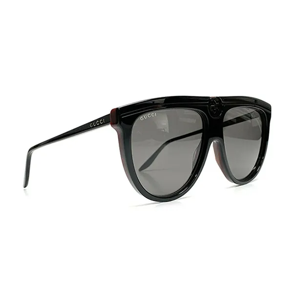 Kính Mát Nữ Gucci Grey Browline Ladies Sunglasses GG0732S 001 Màu Xám Đen - 4