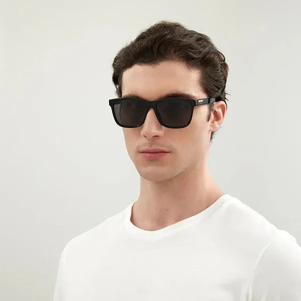 Kính Mát Nam Gucci GG0746S 001 Sunglasses Màu Đen Xám T_BC - Kính mắt - Vua Hàng Hiệu