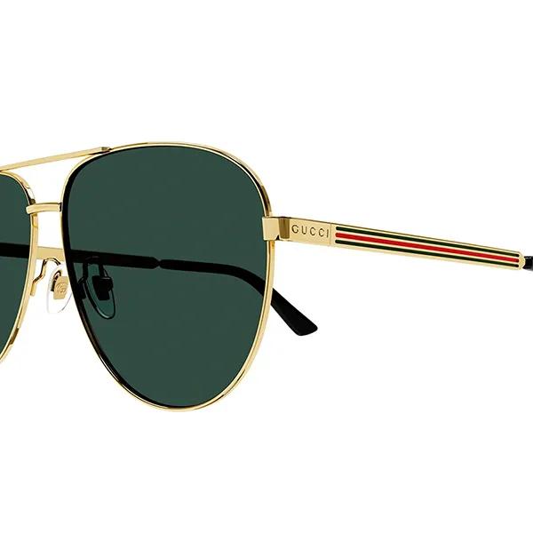 Kính Mát Nam Gucci Sunglasses GG1233SA_002.JS Màu Xanh Green