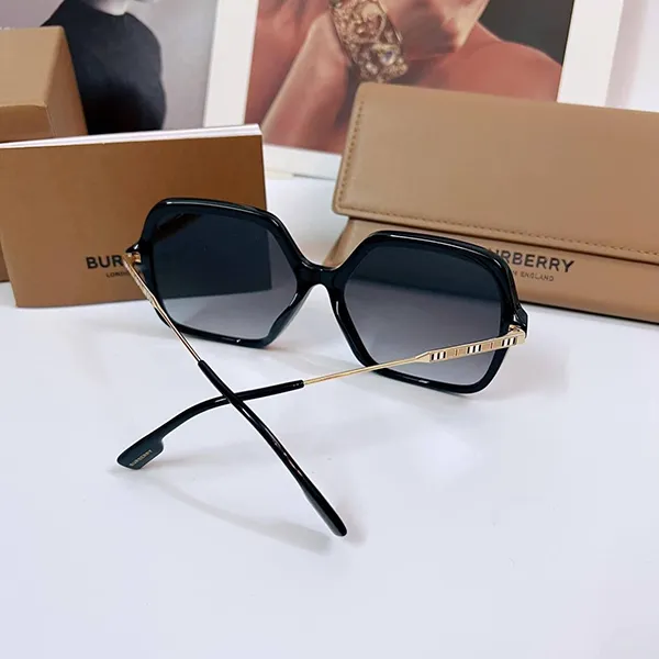 Kính Mát Nữ Burberry BE4324-F 3001-8G Black Sunglasses Màu Đen Xám