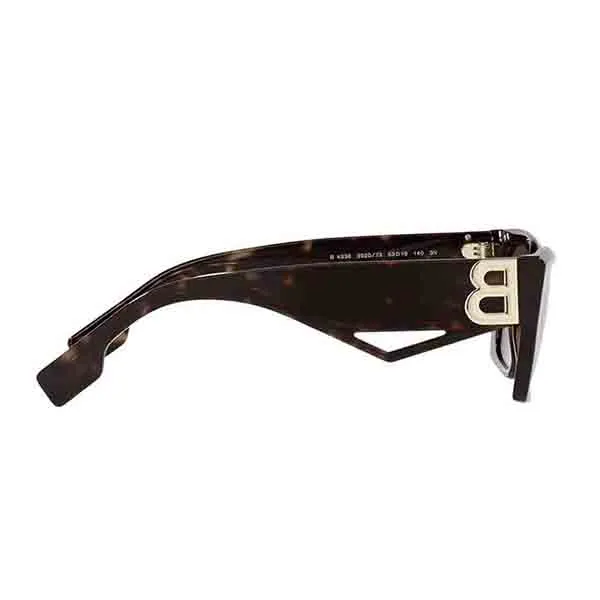 Kính Mát Nữ Burberry Poppy BE4336 3920/73 Sunglasses Màu Nâu Havana