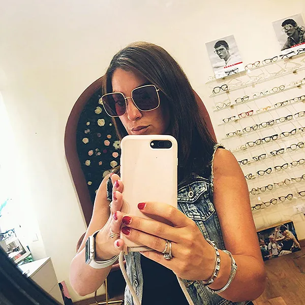 Kính Mát Nữ Christian Dior Diorbydior 00086 Col 3F Màu Đỏ Vàng - Kính mắt - Vua Hàng Hiệu