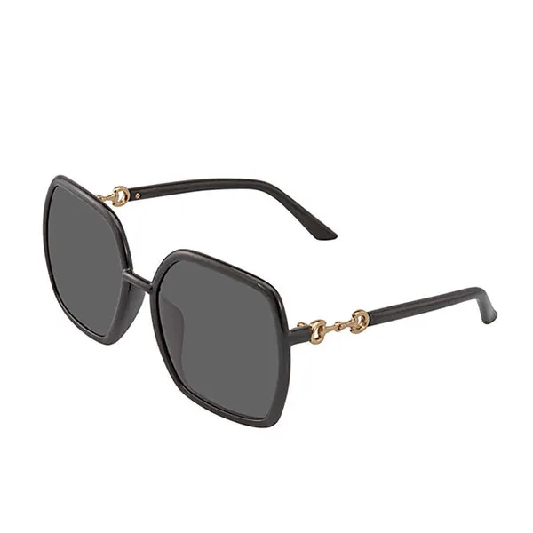 Kính Mát Nữ Gucci Grey Oversized Ladies Sunglasses GG0890SA 001 Màu Xám Đen - 3