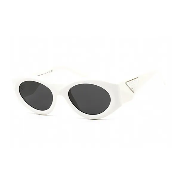 Kính Mát Nữ Prada Sunglasses PR 20ZS 142 5S0 White/Dark Gray For Women Màu Xám Trắng - 3