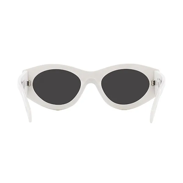 Kính Mát Nữ Prada Sunglasses PR 20ZS 142 5S0 White/Dark Gray For Women Màu Xám Trắng - 4