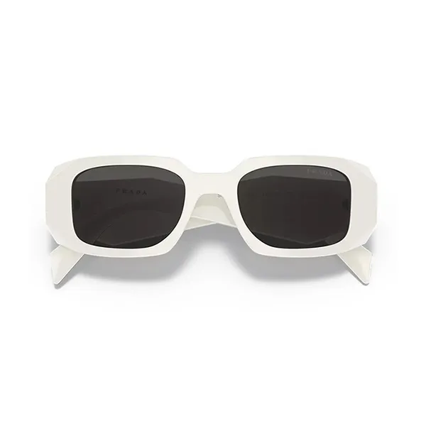 Kính Mát Nữ Prada Sunglasses PR17WS 1425S0 3N Ivory / Dark Grey Lens Màu Xám Trắng