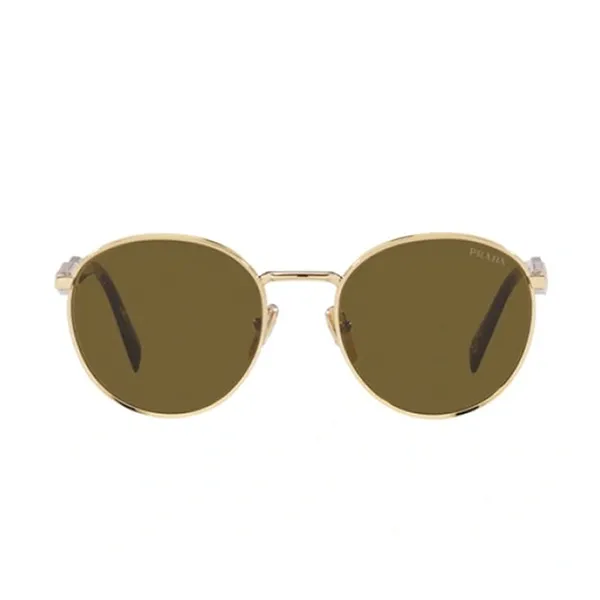 Kính Mát Nữ Prada Sunglasses PR56 ZVN-01T 3N Màu Vàng Đen