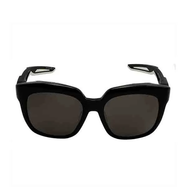 Kính Mát Unisex Balenciaga Grey Square Sunglasses BB0025SA 004 Màu Đen Xanh - Kính mắt - Vua Hàng Hiệu