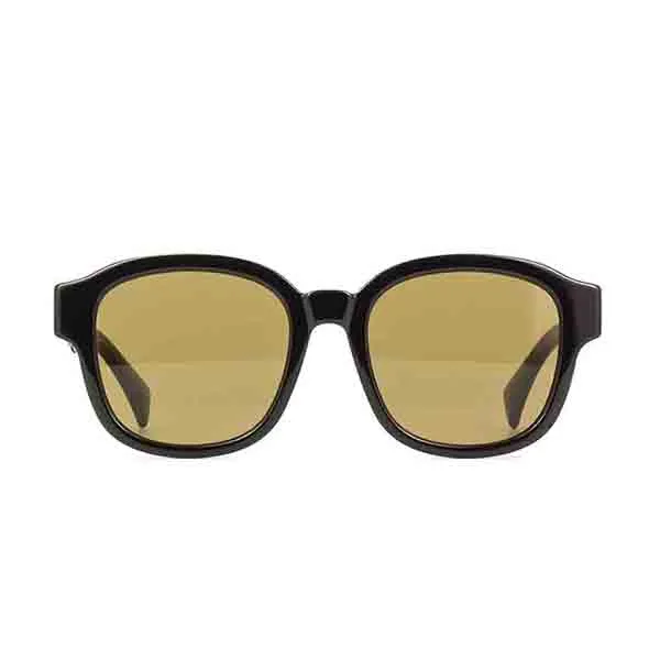 Kính Mát Unisex Gucci GG1140SK 003 Màu Vàng Đen