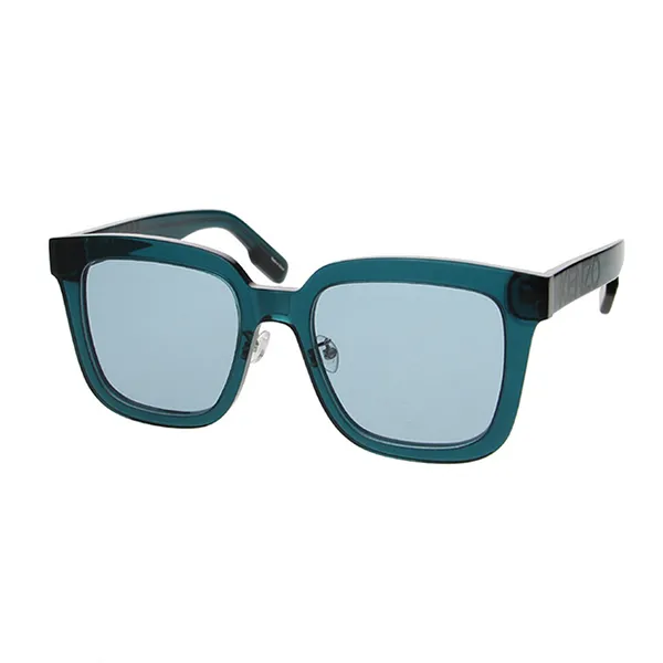 Kính Mát Unisex Kenzo Blue Square Sunglasses KZ40087F 96V Màu Xanh