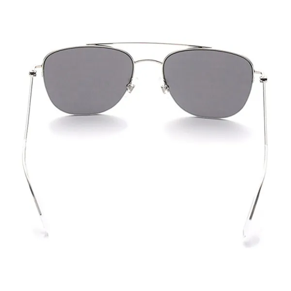 Kính Mát Unisex Montblanc MB0096S-005 Established Màu Xám Bạc - Kính mắt - Vua Hàng Hiệu
