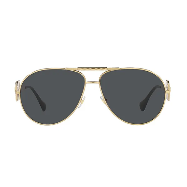 Kính Mát Unisex Versace VE2249 100287 Sunglasses Màu Xám Vàng