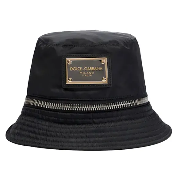 Mũ Dolce & Gabbana D&G Bucket Hat GH792A Màu Đen Size 59 - Mũ nón - Vua Hàng Hiệu