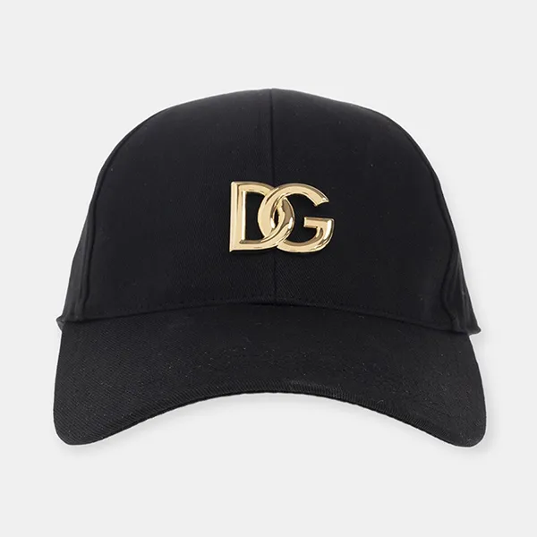 Mũ Dolce & Gabbana D&G Baseball Cap With DG Patch GF091 Màu Đen Size 58 - Mũ nón - Vua Hàng Hiệu
