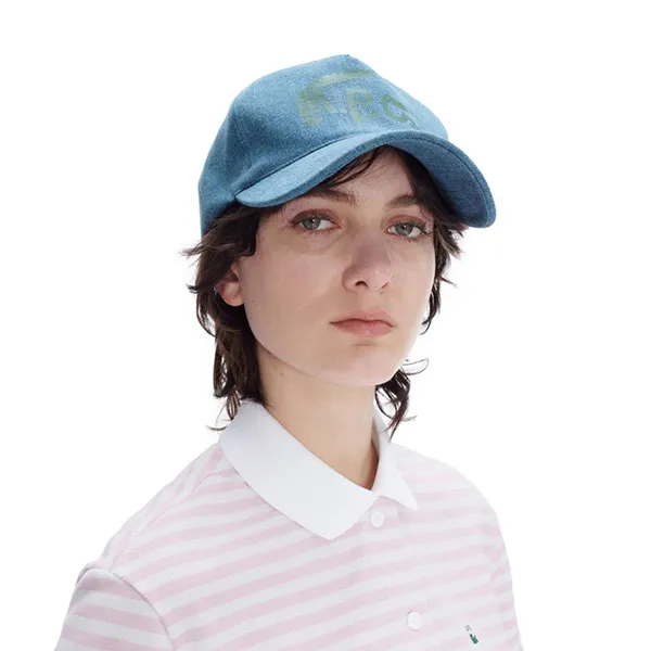 Mũ Lacoste Blue Hat RK7421 51 S4M Màu Xanh Dương Size S