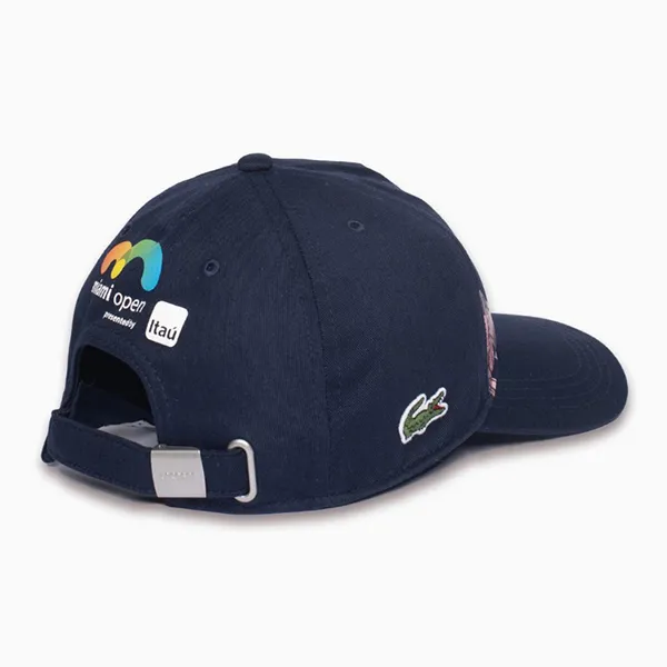 Mũ Lacoste Miami Open Cap RK7785 51 166 Màu Xanh Đen Size L