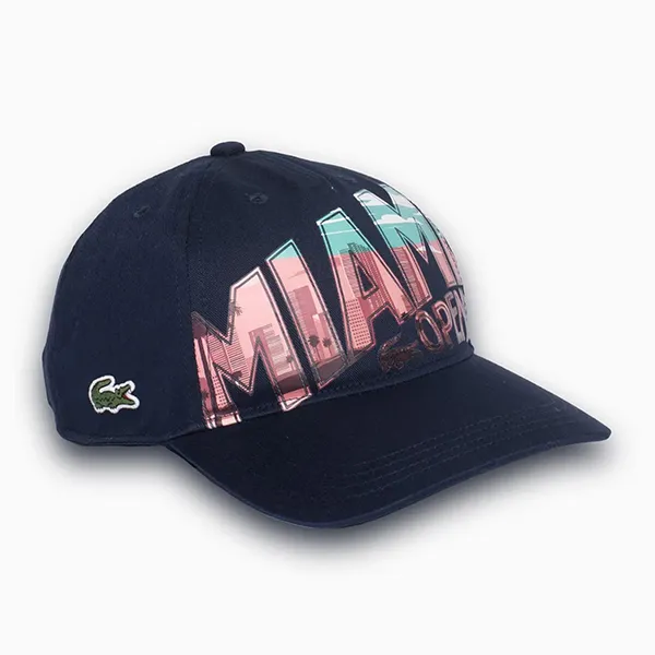 Mũ Lacoste Miami Open Cap RK7785 51 166 Màu Xanh Đen Size L
