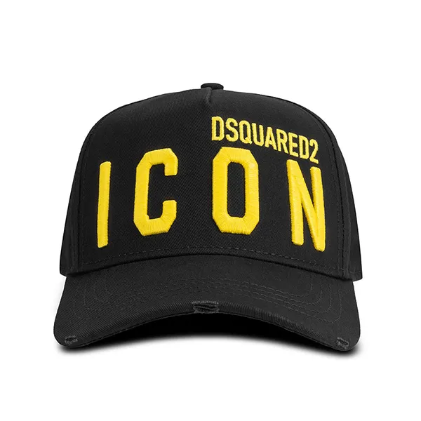 Mũ Nam Dsquared2 Be Icon Cap BCM0412 05C00001 M652 Màu Đen