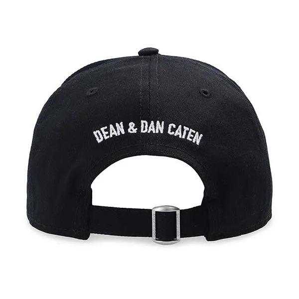 Mũ Nam Dsquared2 Black Brother Baseball BCM0530 05C00001 Màu Đen - Mũ nón - Vua Hàng Hiệu