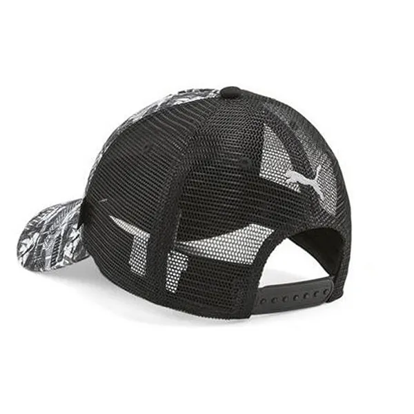 Mũ Puma Academy AOP Trucker Cap Hat 024362 Màu Xám Đen