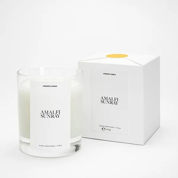 Nến Thơm Zara Emotion Amalfi Sunray Candle 200g Vua Hàng Hiệu