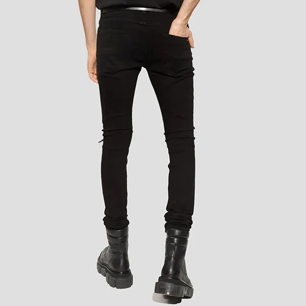 Quần Jean Nam Amiri MX1 Bandana Skinny PXMDS154 018 Màu Đen