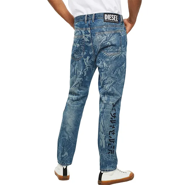 Quần Jean Nam Diesel 0079D GB04 Màu Xanh Size 30