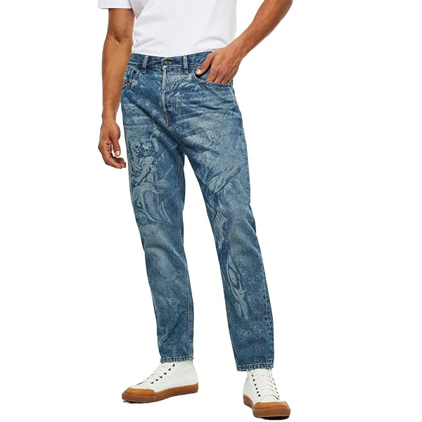 Quần Jean Nam Diesel 0079D GB04 Màu Xanh Size 30