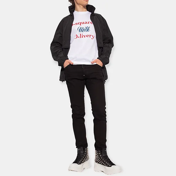 Quần Jean Nam Dsquared2 Coolguy S74LB1135S30564900 Màu Đen Size 46