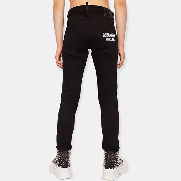 Quần Jean Nam Dsquared2 Coolguy S74LB1135S30564900 Màu Đen Size 46