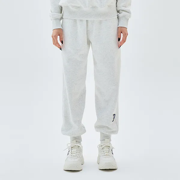 Quần Jogger MLB Logo Boston Red Sox 3APTB0336-43MGL Màu Ghi Sáng