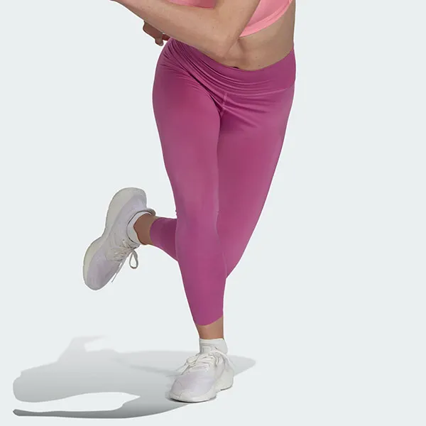 Quần Legging Nữ Adidas Optime Luxe 7 8 HK2553 Màu Hồng Size M - Thời trang - Vua Hàng Hiệu