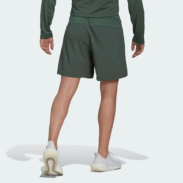 Quần Short Nam Adidas Ti Wv Gfx Sho HL8809 Màu Xanh Rêu Size XS 7in