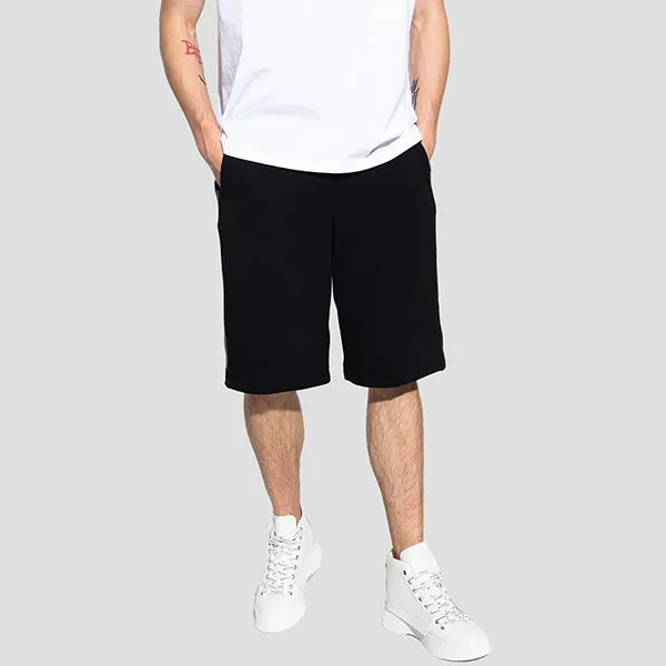 Quần Short Nam Burberry Black Logo Printed 8045688 Màu Đen - Thời trang - Vua Hàng Hiệu