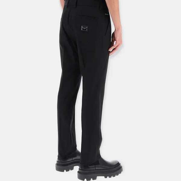Quần Tây Nam Dolce & Gabbana D&G GVB6ETFUFMJN0000 Màu Đen Size 46 - Thời trang - Vua Hàng Hiệu