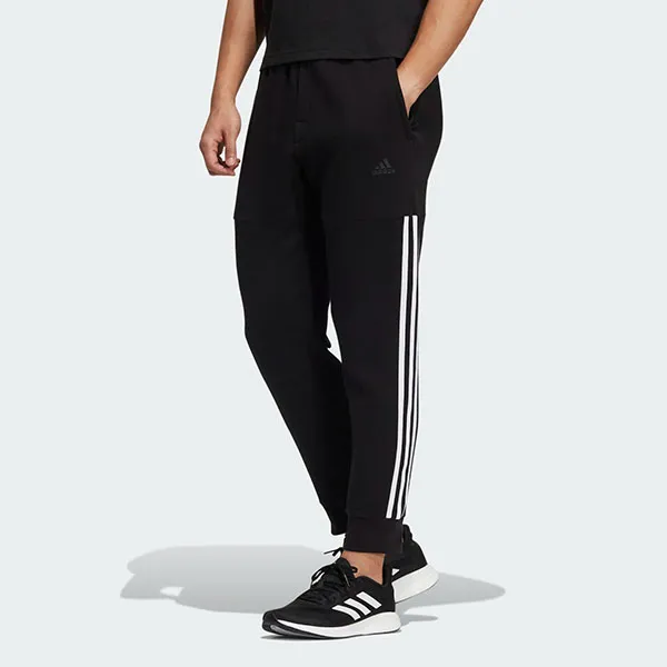 Quần Thể Thao Nam Adidas Future Icons 3 Stripes Knit Pants Màu Đen Size XS
