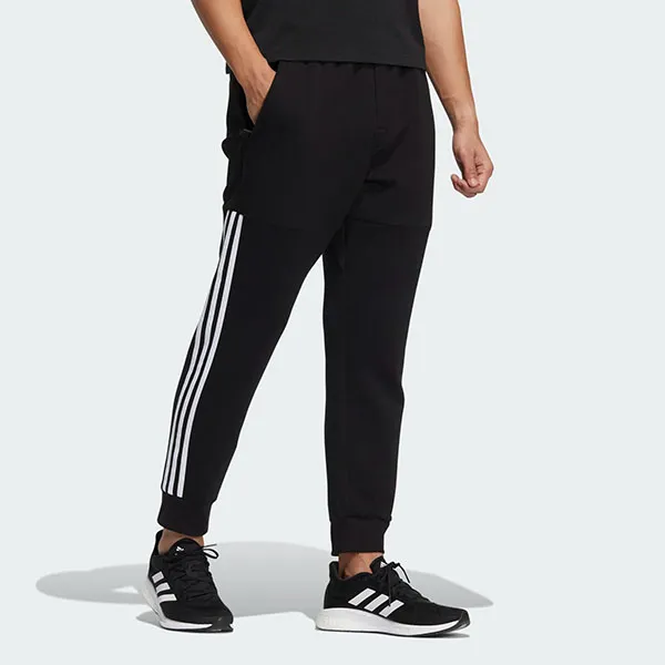 Quần Thể Thao Nam Adidas Future Icons 3 Stripes Knit Pants Màu Đen Size XS